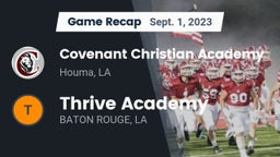 Recap: Covenant Christian Academy  vs. Thrive Academy 2023