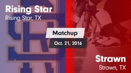 Matchup: Rising Star vs. Strawn  2016
