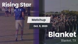 Matchup: Rising Star vs. Blanket  2020