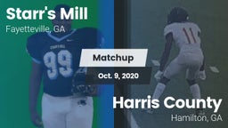 Matchup: Starr's Mill vs. Harris County  2020