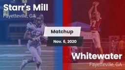 Matchup: Starr's Mill vs. Whitewater  2020