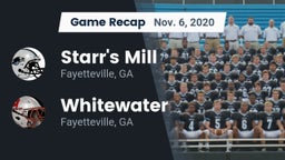 Recap: Starr's Mill  vs. Whitewater  2020