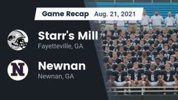 Recap: Starr's Mill  vs. Newnan  2021