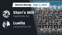 Recap: Starr's Mill  vs. Luella  2022