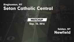 Matchup: Seton Catholic Centr vs. Newfield  2016