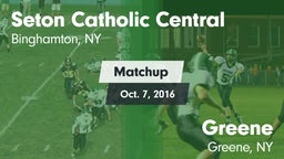 Matchup: Seton Catholic Centr vs. Greene  2016