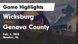 Wicksburg  vs Geneva County  Game Highlights - Feb. 6, 2023