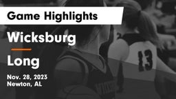 Wicksburg  vs Long  Game Highlights - Nov. 28, 2023
