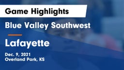 Blue Valley Southwest  vs Lafayette  Game Highlights - Dec. 9, 2021