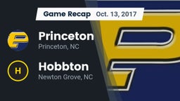 Recap: Princeton  vs. Hobbton  2017