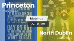 Matchup: Princeton vs. North Duplin  2017
