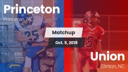 Matchup: Princeton vs. Union  2018