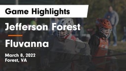 Jefferson Forest  vs Fluvanna  Game Highlights - March 8, 2022