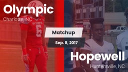 Matchup: Olympic vs. Hopewell  2017