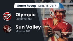 Recap: Olympic  vs. Sun Valley  2017