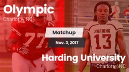 Matchup: Olympic vs. Harding University  2017