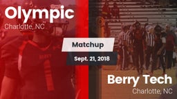 Matchup: Olympic vs. Berry Tech  2018