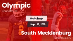 Matchup: Olympic vs. South Mecklenburg  2018