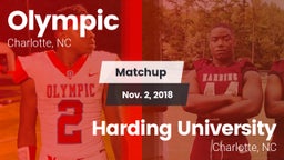 Matchup: Olympic vs. Harding University  2018