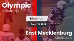 Matchup: Olympic vs. East Mecklenburg  2019