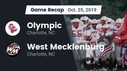 Recap: Olympic  vs. West Mecklenburg  2019