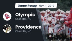 Recap: Olympic  vs. Providence  2019
