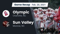 Recap: Olympic  vs. Sun Valley  2021