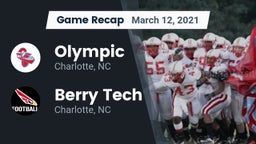 Recap: Olympic  vs. Berry Tech  2021