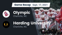 Recap: Olympic  vs. Harding University  2021