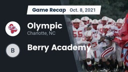 Recap: Olympic  vs. Berry Academy 2021