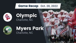 Recap: Olympic  vs. Myers Park  2022