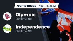 Recap: Olympic  vs. Independence  2022