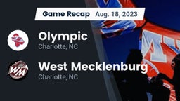 Recap: Olympic  vs. West Mecklenburg  2023