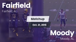 Matchup: Fairfield vs. Moody  2016