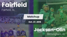 Matchup: Fairfield vs. Jackson-Olin  2016
