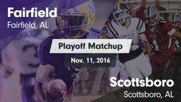 Matchup: Fairfield vs. Scottsboro  2016