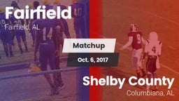 Matchup: Fairfield vs. Shelby County  2017