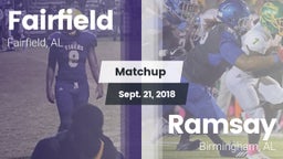 Matchup: Fairfield vs. Ramsay  2018