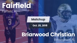 Matchup: Fairfield vs. Briarwood Christian  2018