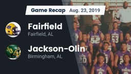 Recap: Fairfield  vs. Jackson-Olin  2019