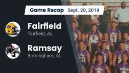 Recap: Fairfield  vs. Ramsay  2019