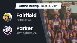 Recap: Fairfield  vs. Parker  2020
