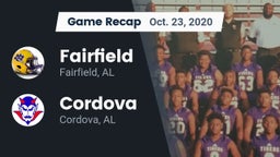 Recap: Fairfield  vs. Cordova  2020