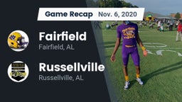 Recap: Fairfield  vs. Russellville  2020