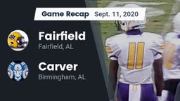 Recap: Fairfield  vs. Carver  2020