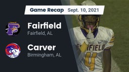 Recap: Fairfield  vs. Carver  2021