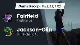 Recap: Fairfield  vs. Jackson-Olin  2021
