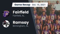 Recap: Fairfield  vs. Ramsay  2021
