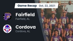 Recap: Fairfield  vs. Cordova  2021