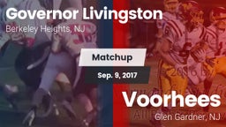 Matchup: Governor Livingston vs. Voorhees  2017